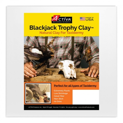 Blackjack Trophy Clay™ Natural Clay For Taxidermy, 5 lb (2.3 kg)